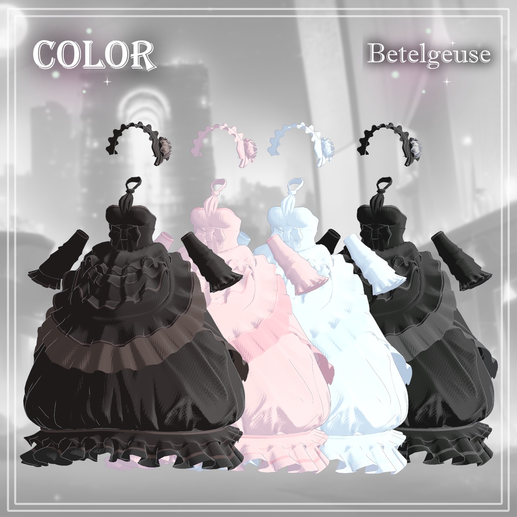 【6アバター対応】 Betelgeuse 【VRChat想定】