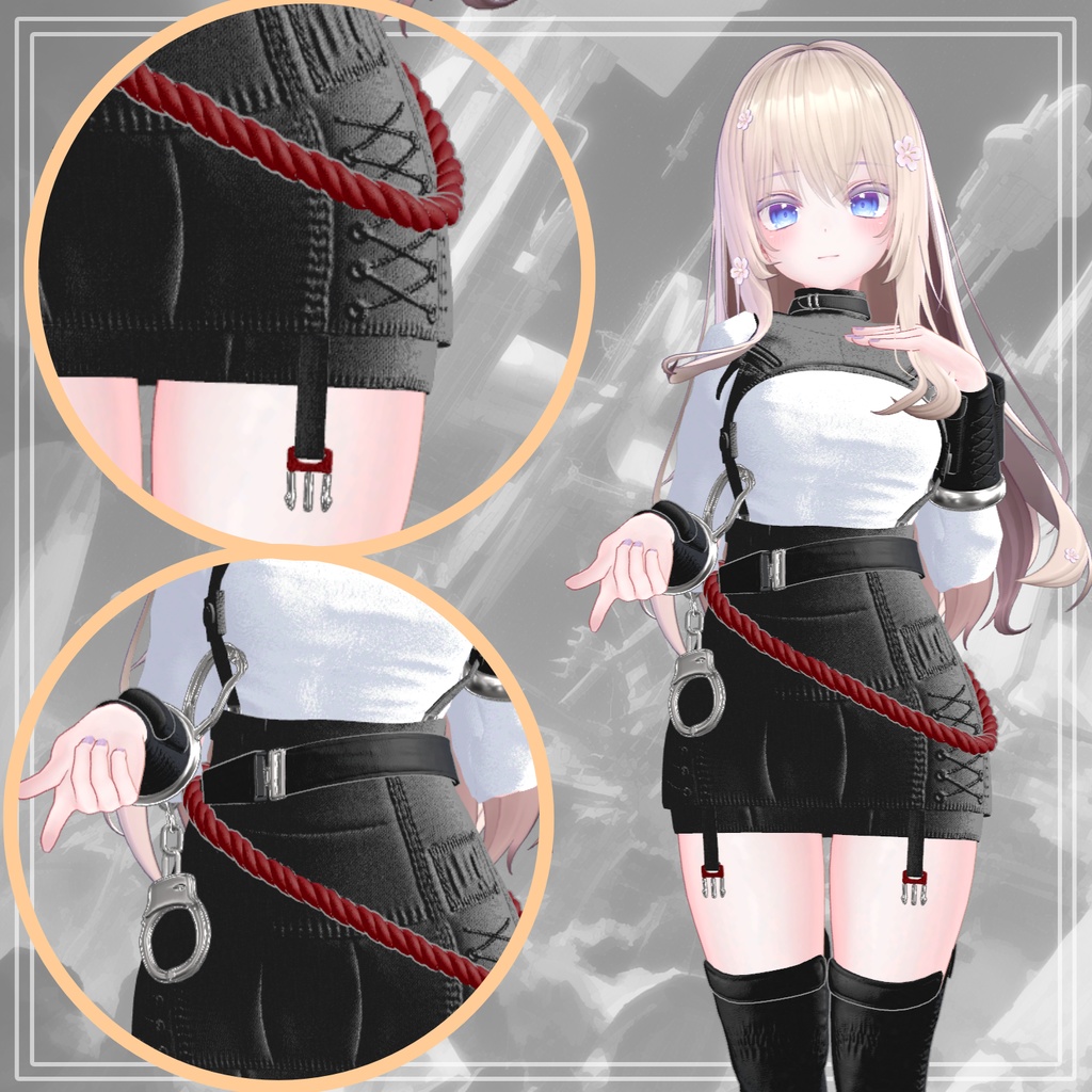 【50%】 【4アバター対応】 BellaTrix 【VRChat想定】