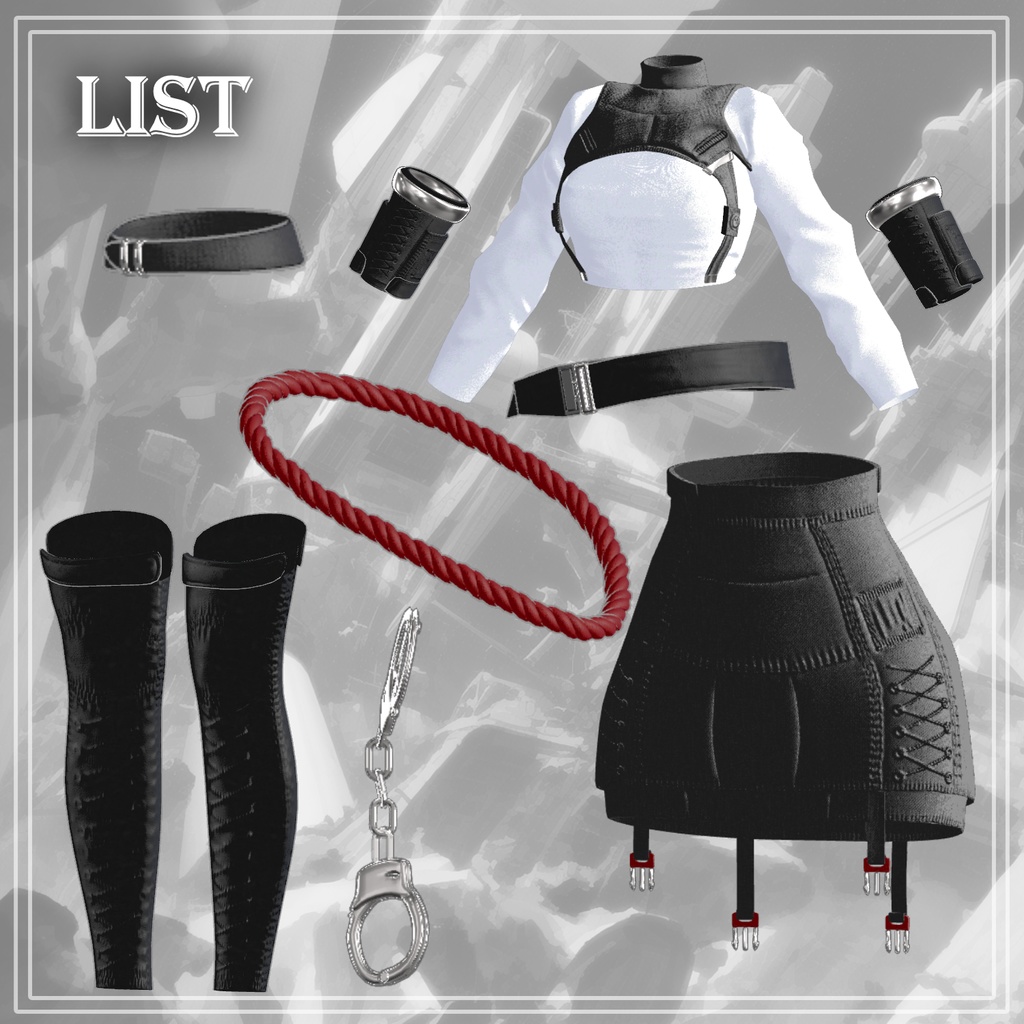 【50%】 【4アバター対応】 BellaTrix 【VRChat想定】