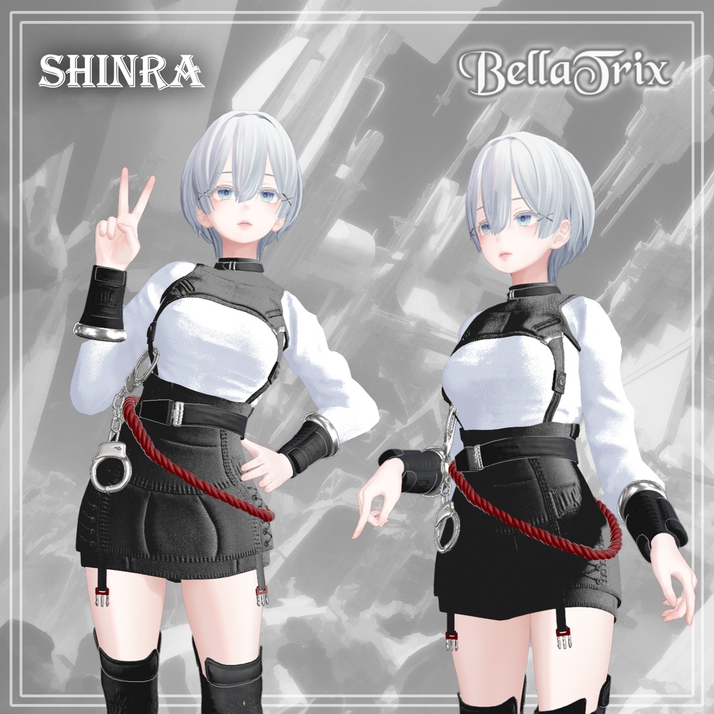 【50%】 【4アバター対応】 BellaTrix 【VRChat想定】