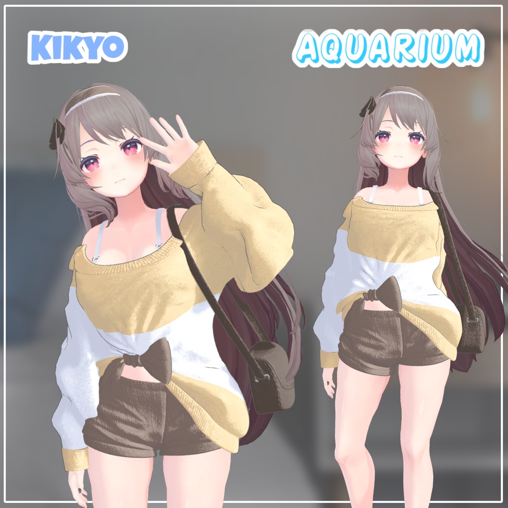 【PB】【5アバター対応】 Aquarium 【VRChat想定】