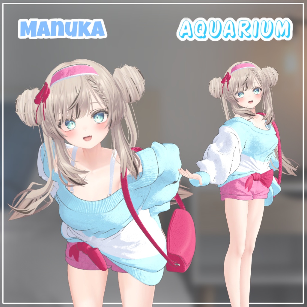【PB】【5アバター対応】 Aquarium 【VRChat想定】
