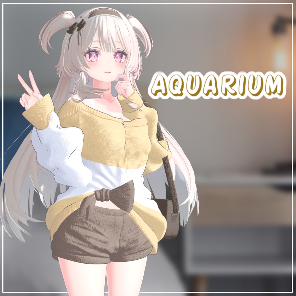【PB】【5アバター対応】 Aquarium 【VRChat想定】