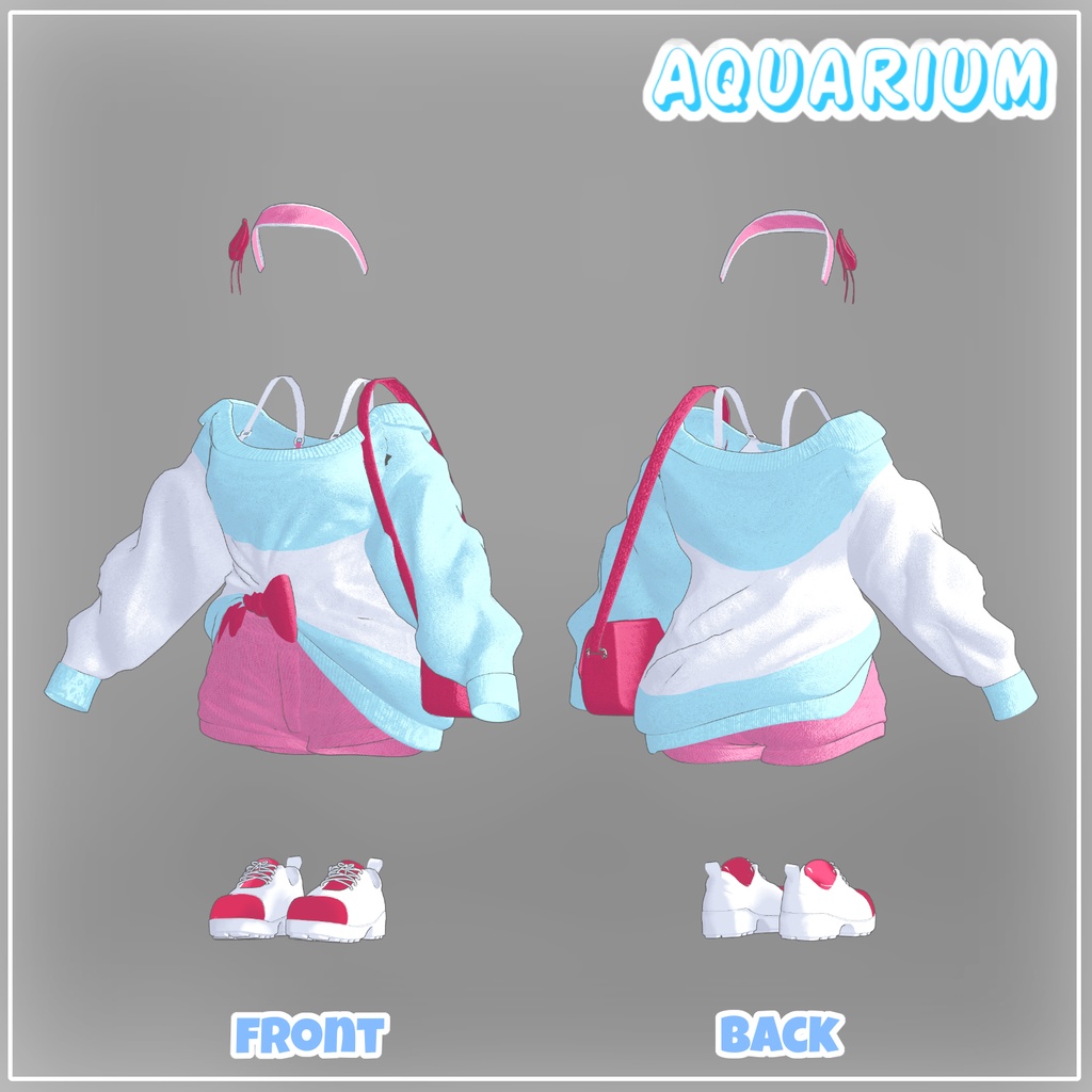 【PB】【5アバター対応】 Aquarium 【VRChat想定】