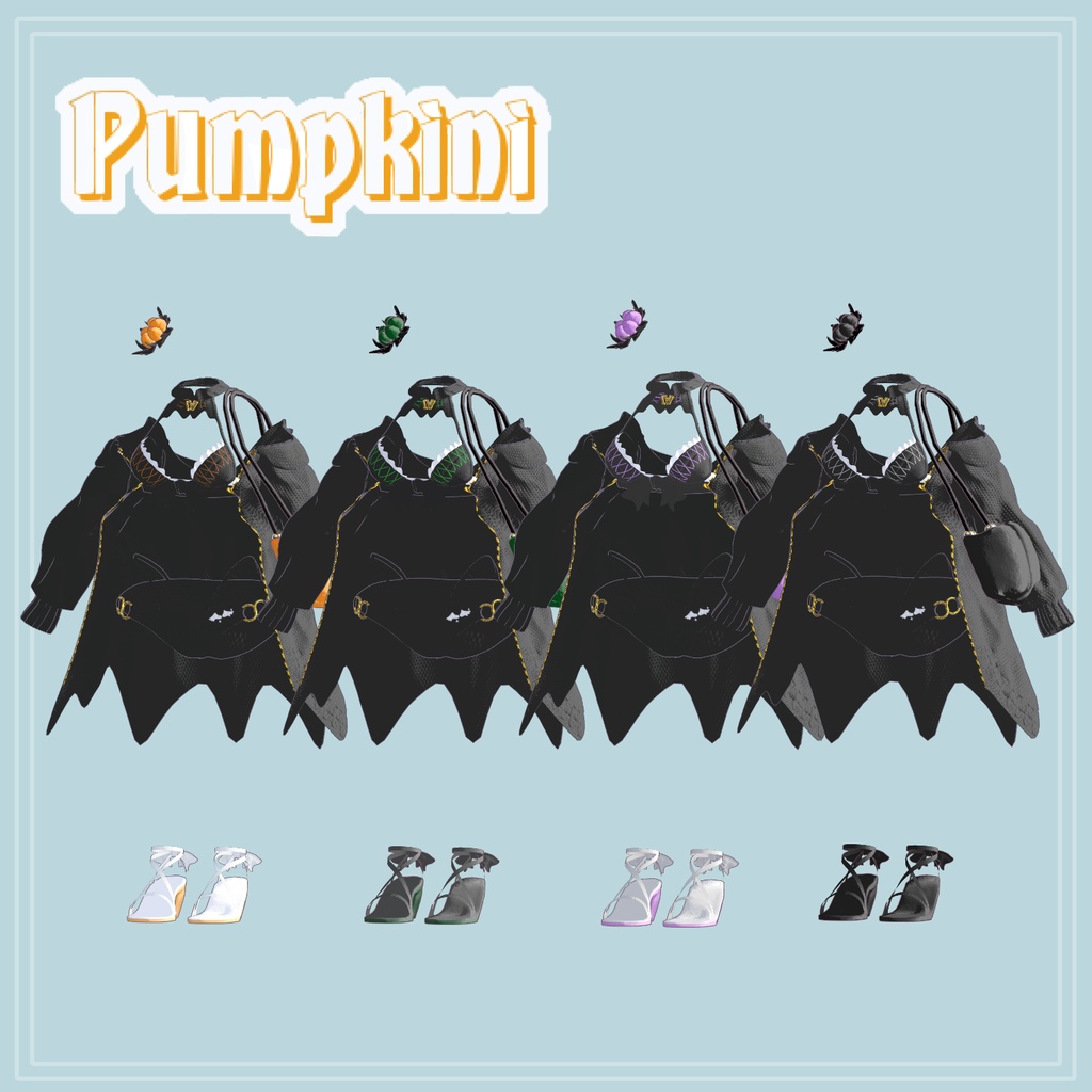【PB】【3アバター対応】 Pumpkini 【VRChat想定】