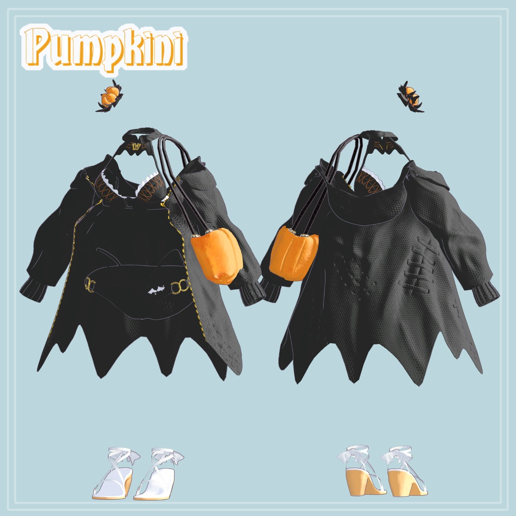 【PB】【3アバター対応】 Pumpkini 【VRChat想定】