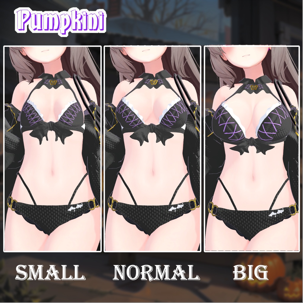 【PB】【3アバター対応】 Pumpkini 【VRChat想定】