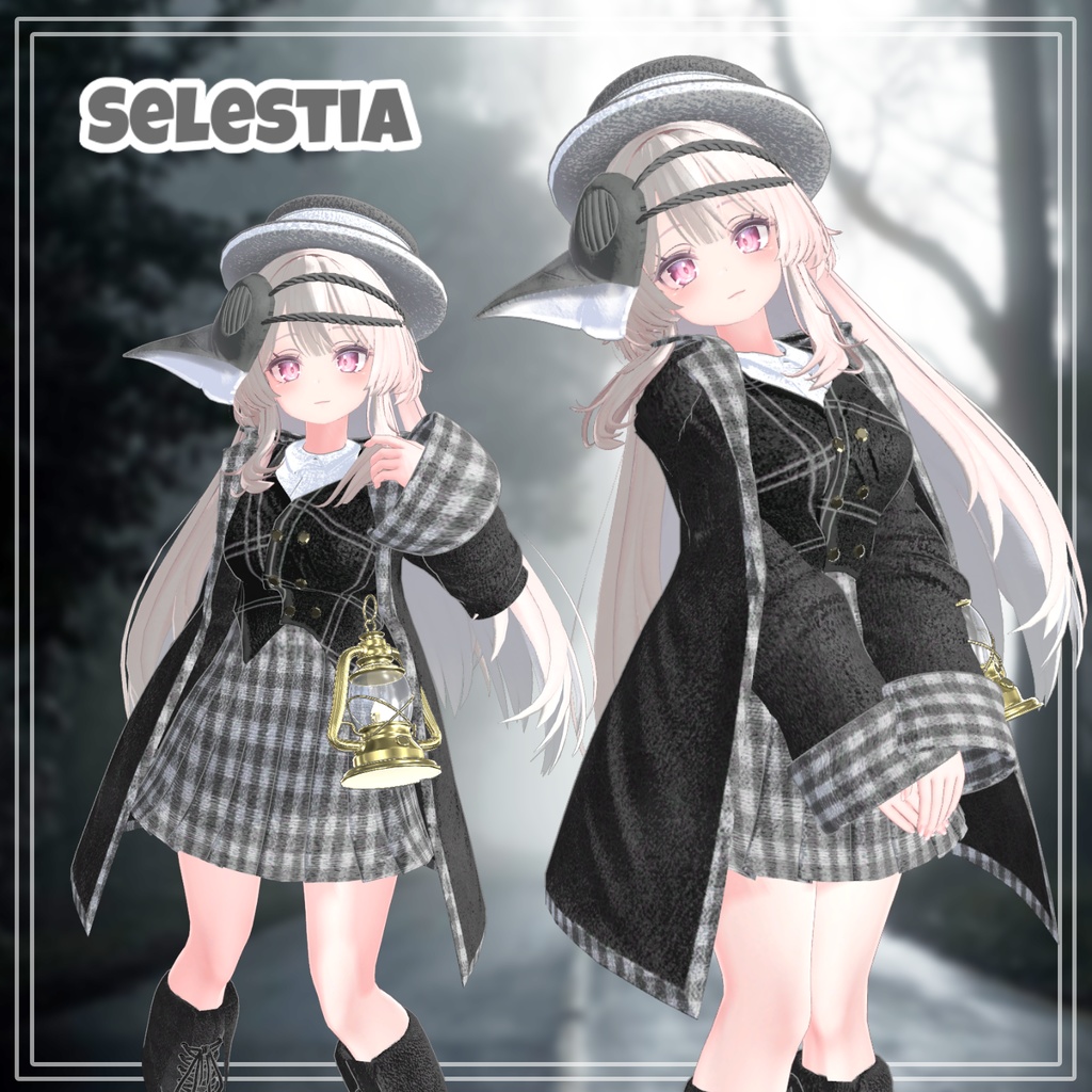 【PB】【3アバター対応】 Evon Care 【VRChat想定】