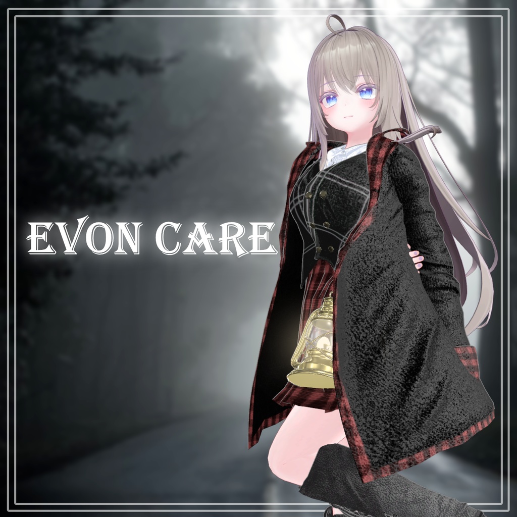 【PB】【3アバター対応】 Evon Care 【VRChat想定】