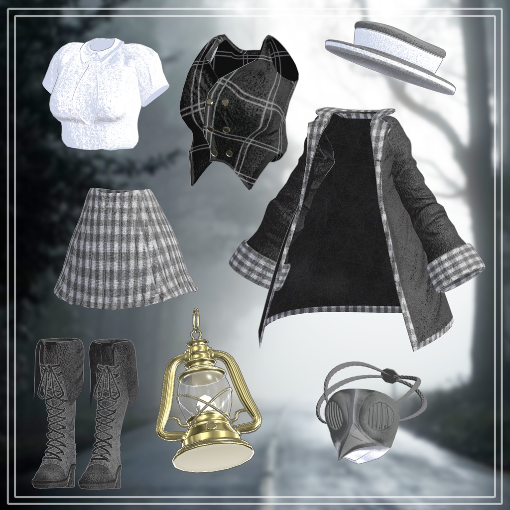 【PB】【3アバター対応】 Evon Care 【VRChat想定】