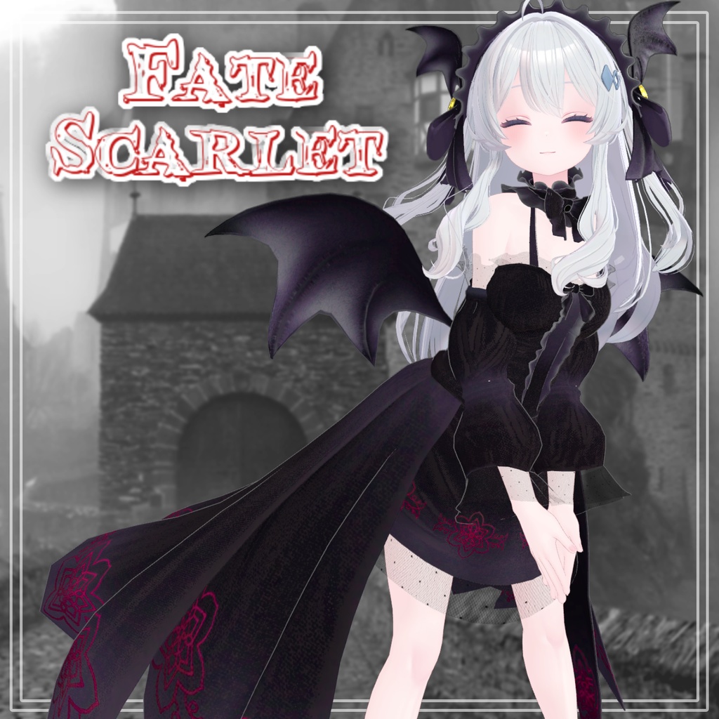 【PB】【5アバター対応】 Fate Scarlet 【VRChat想定】