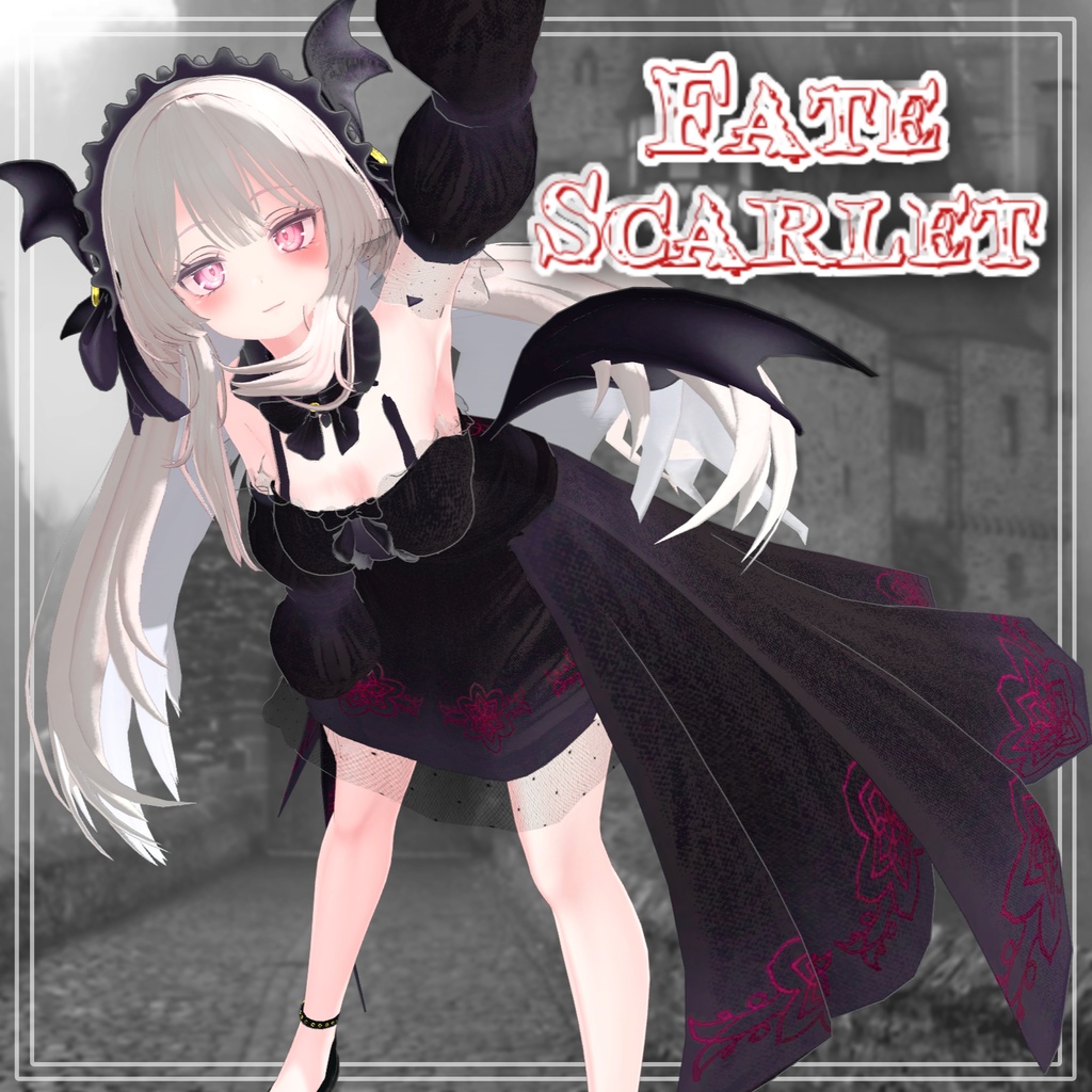【PB】【5アバター対応】 Fate Scarlet 【VRChat想定】