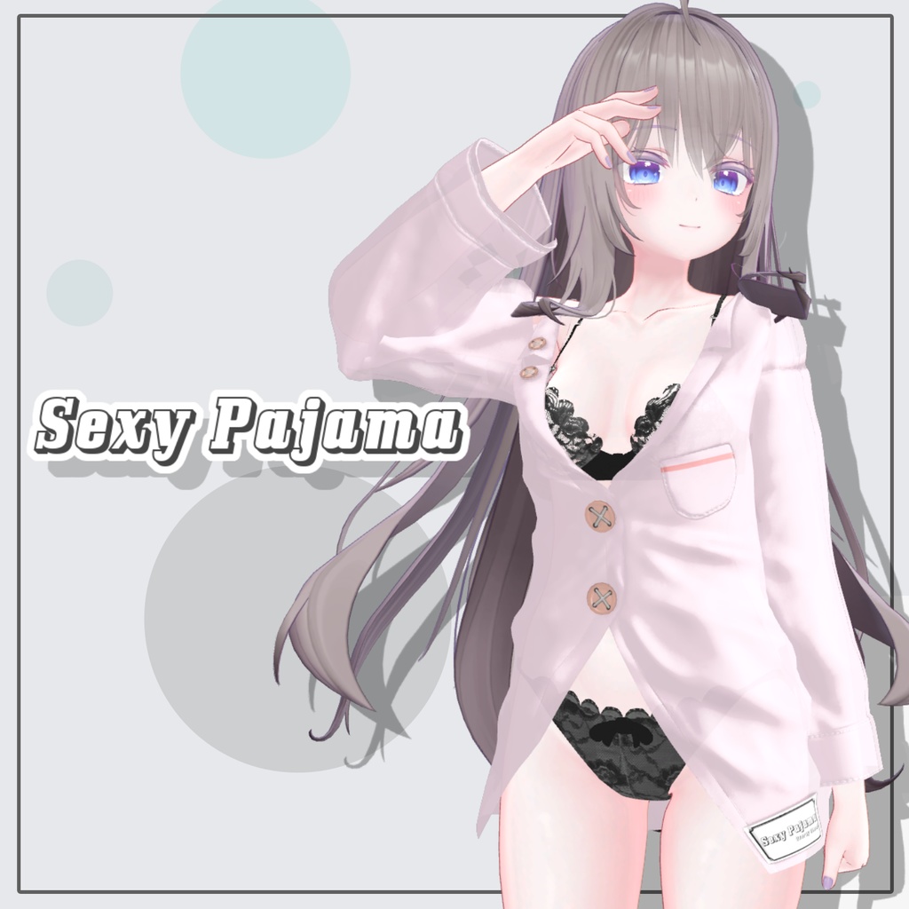 【4アバター対応】 Sexy Pajama 【VRChat想定】