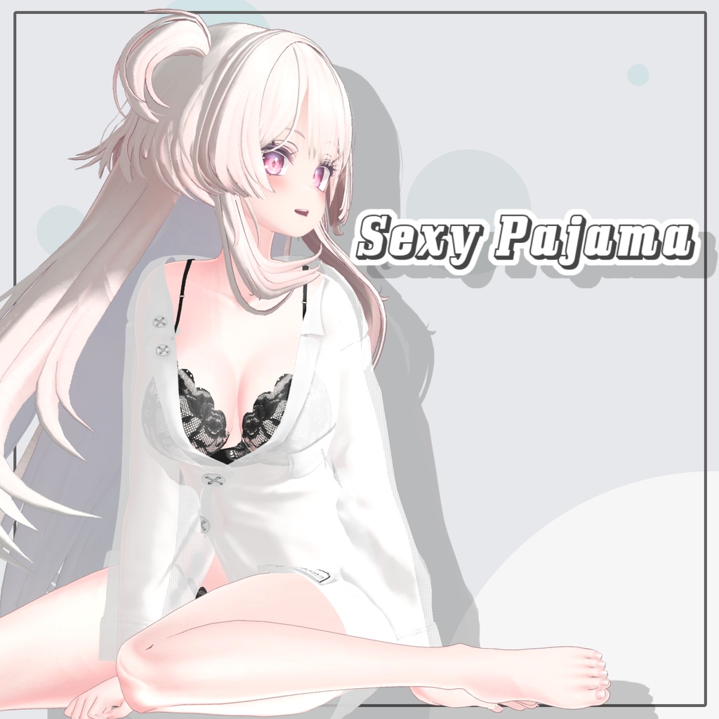 【4アバター対応】 Sexy Pajama 【VRChat想定】