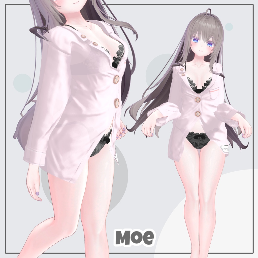 【4アバター対応】 Sexy Pajama 【VRChat想定】