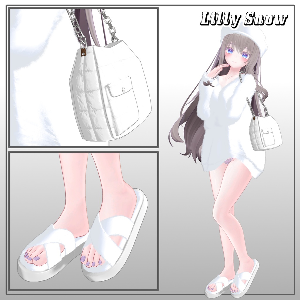 【50%】 Lilly Snow 【4アバター対応】