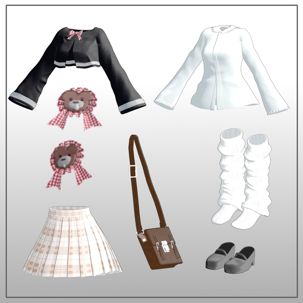 【50%】 【PB】【5アバター対応】 Baby Bear 【VRChat想定】