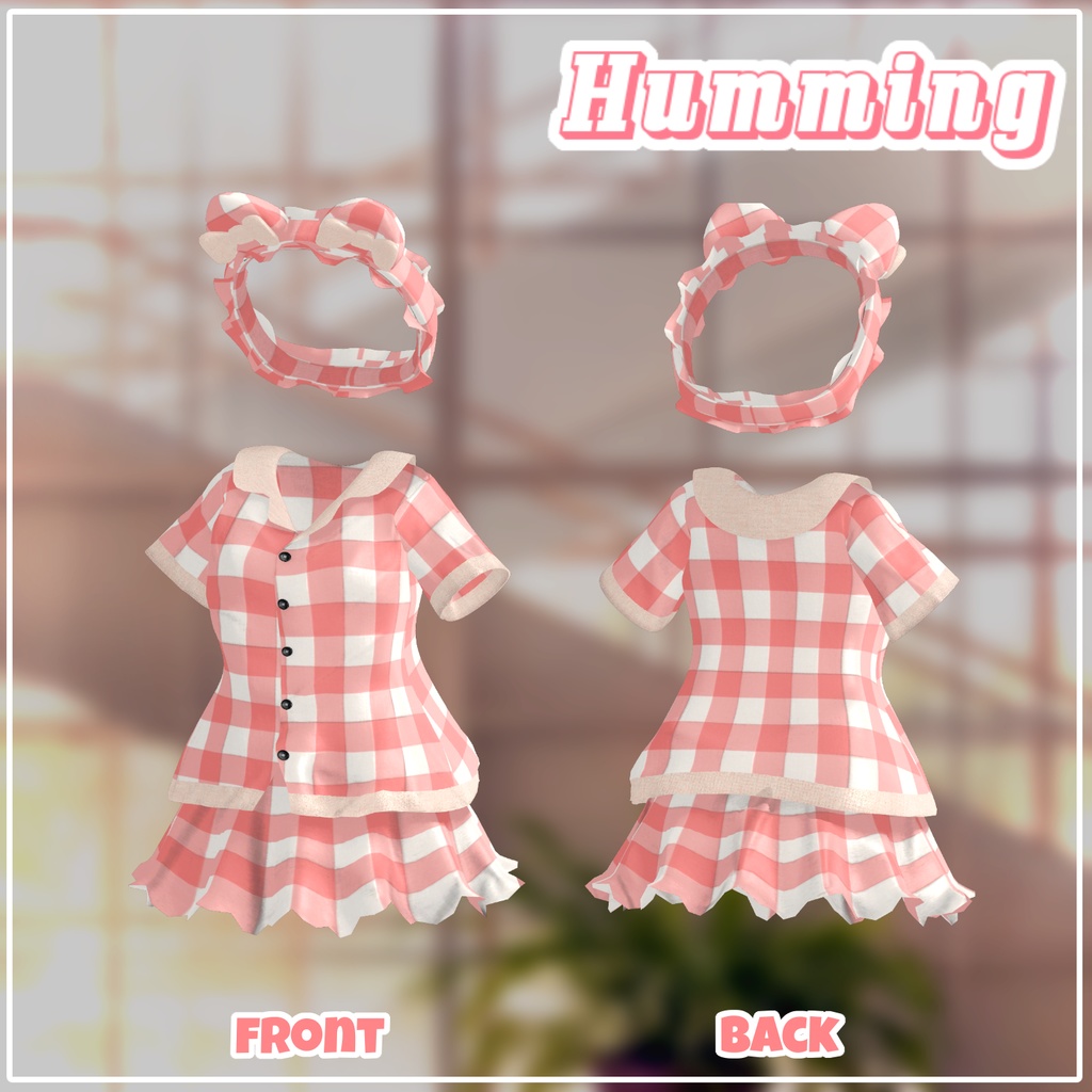 【PB】【6アバター対応】 Humming 【VRChat想定】