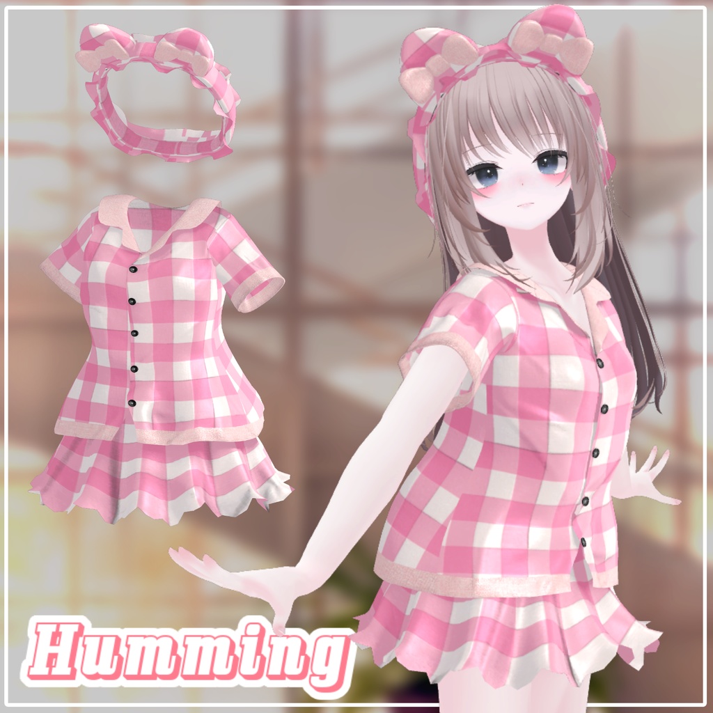 【PB】【6アバター対応】 Humming 【VRChat想定】