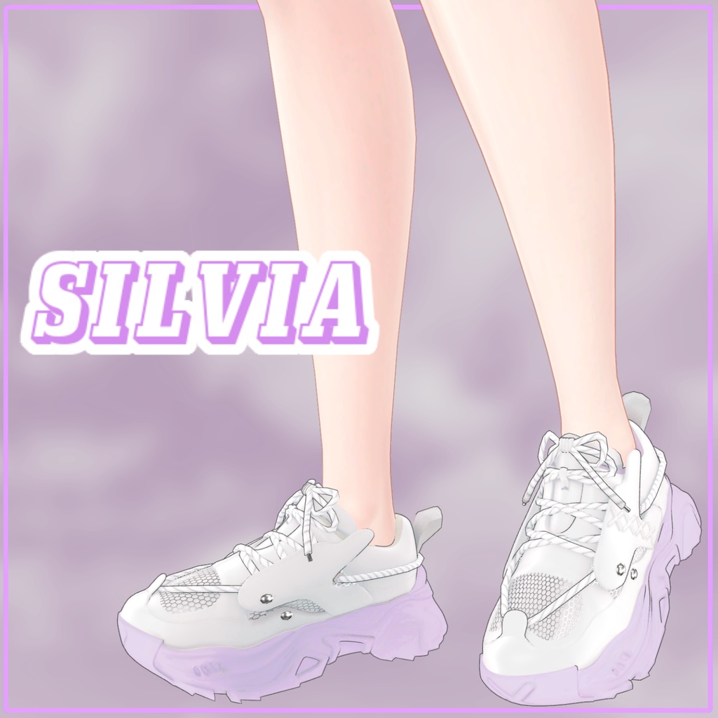 【5アバター対応】 Silvia 【VRChat想定】