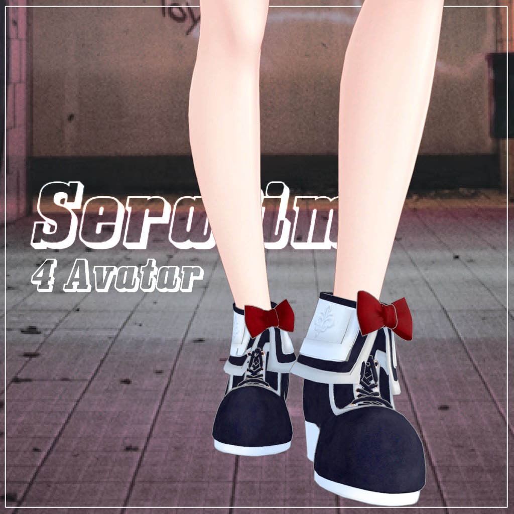 【4アバター対応】 Serafim 【VRChat想定】