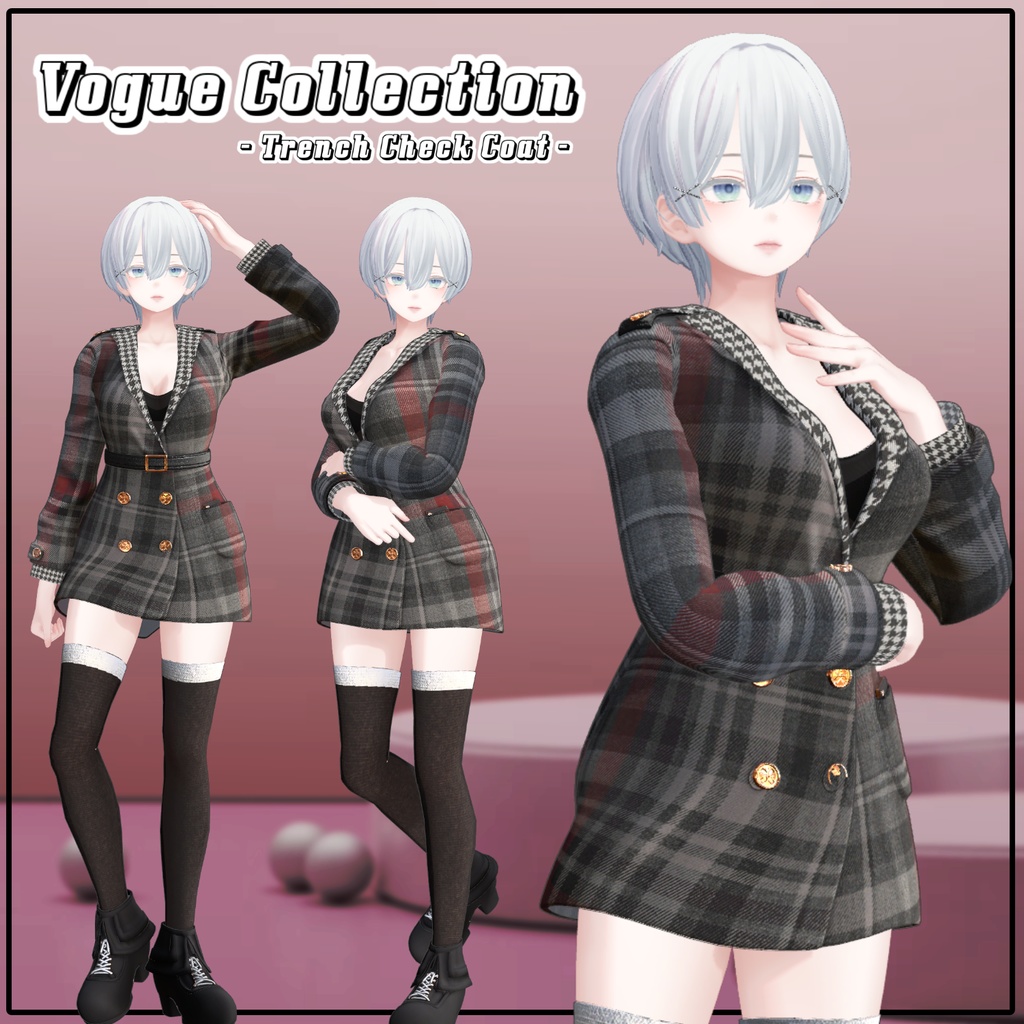 【70%】 【7アバター対応】 Vogue Collection 【VRChat想定】