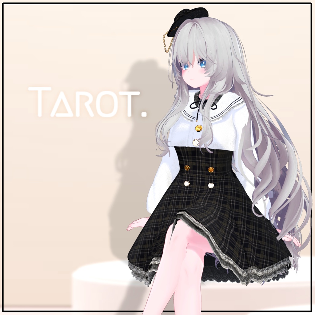 【PB】【6アバター対応】 Tarot 【VRChat想定】