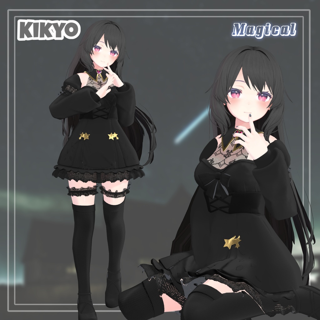 【PB】【5アバター対応】 Magical 【VRChat想定】