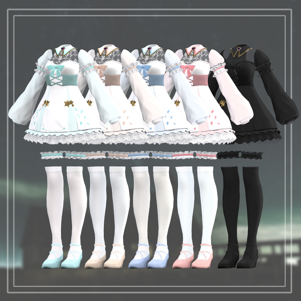 【PB】【5アバター対応】 Magical 【VRChat想定】