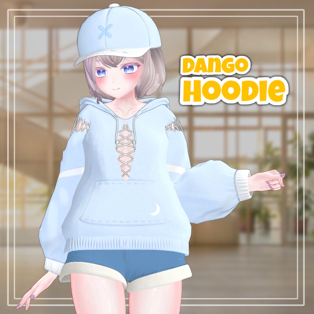 Dango Hoodie & Hair 【VRChat想定】