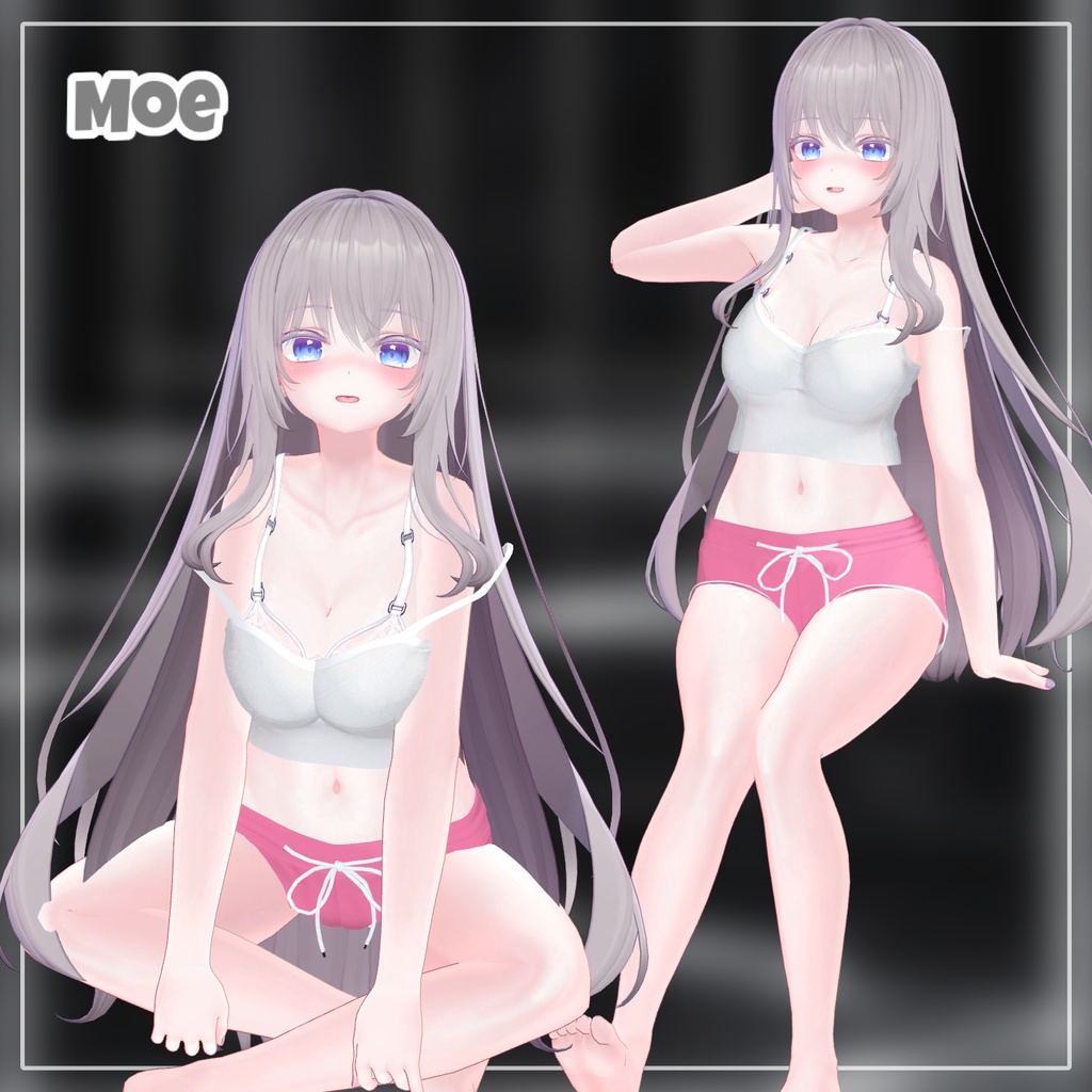 【PB】【6アバター対応】 Serena Fit 【VRChat想定】