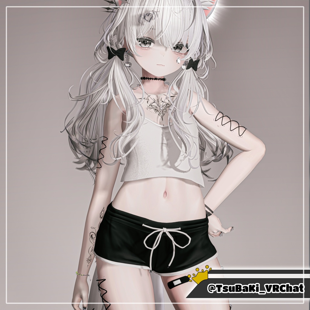 【PB】【6アバター対応】 Serena Fit 【VRChat想定】