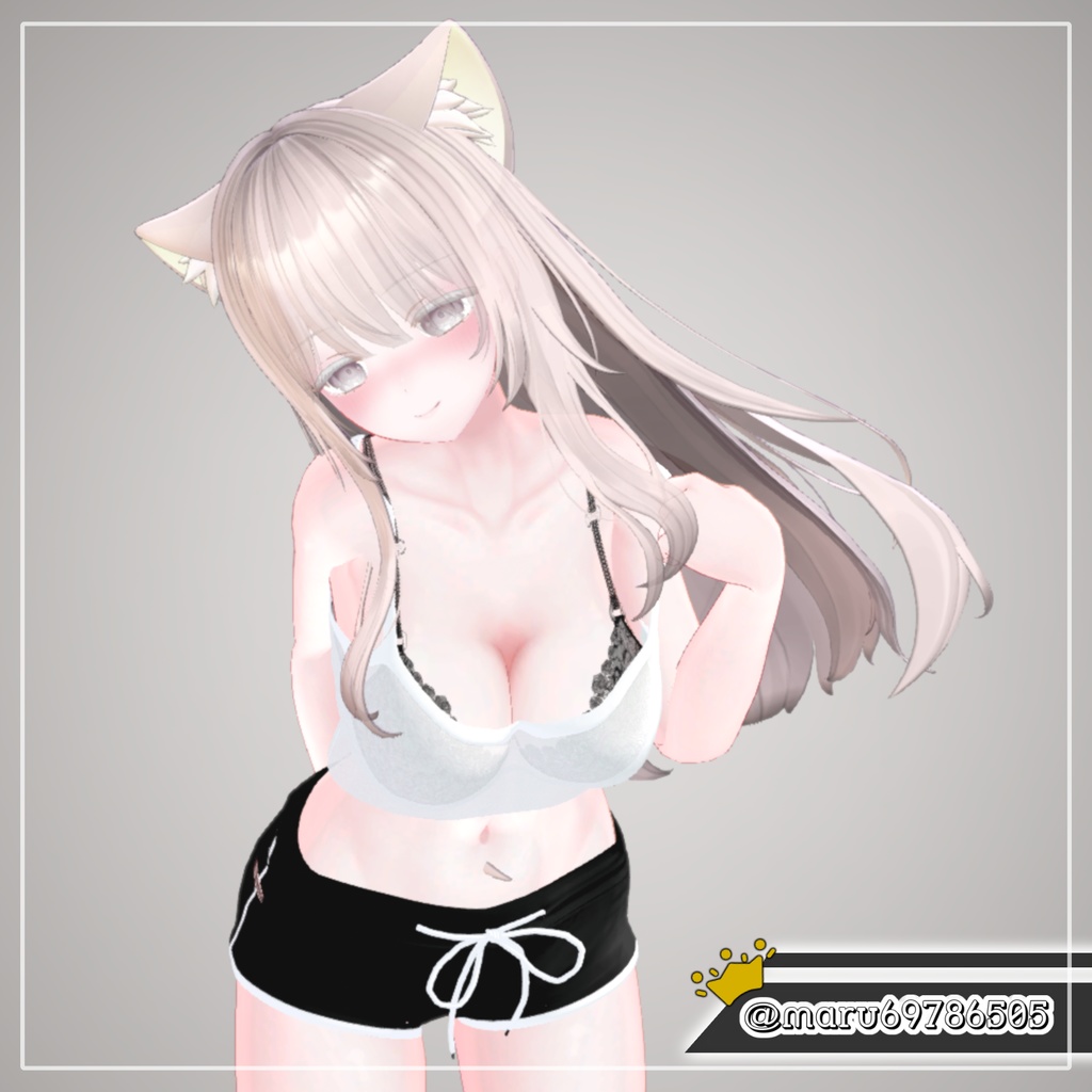 【PB】【6アバター対応】 Serena Fit 【VRChat想定】