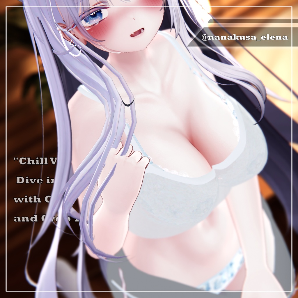 【PB】【6アバター対応】 Serena Fit 【VRChat想定】