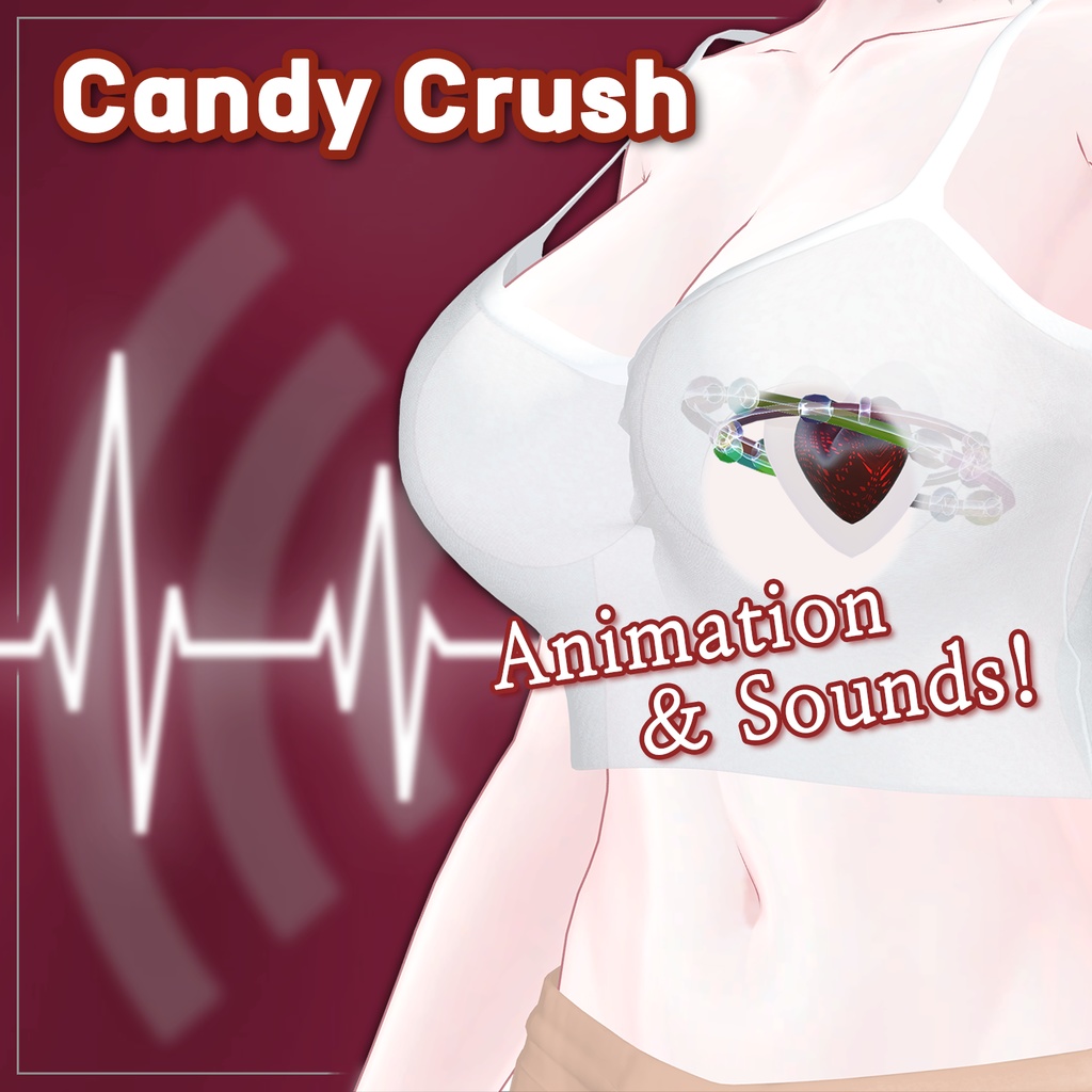 【Sound/Anim/PB】【 10アバター対応】 Candy Crush