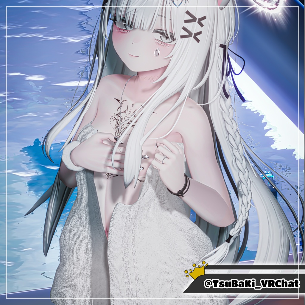 【PB】【 4アバター対応】 Shower Robe 【VRChat想定】