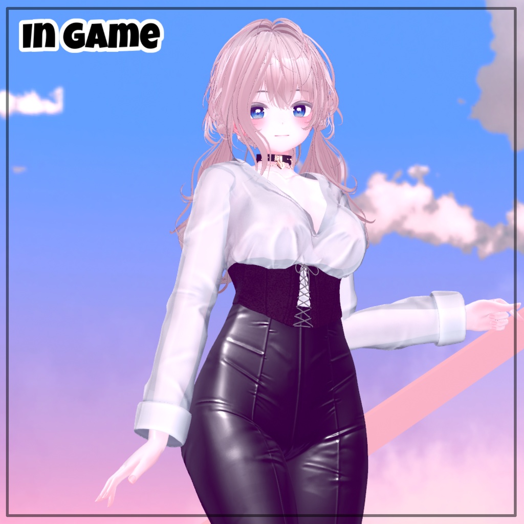 【 3アバター対応】 Cow Girl 【VRChat想定】