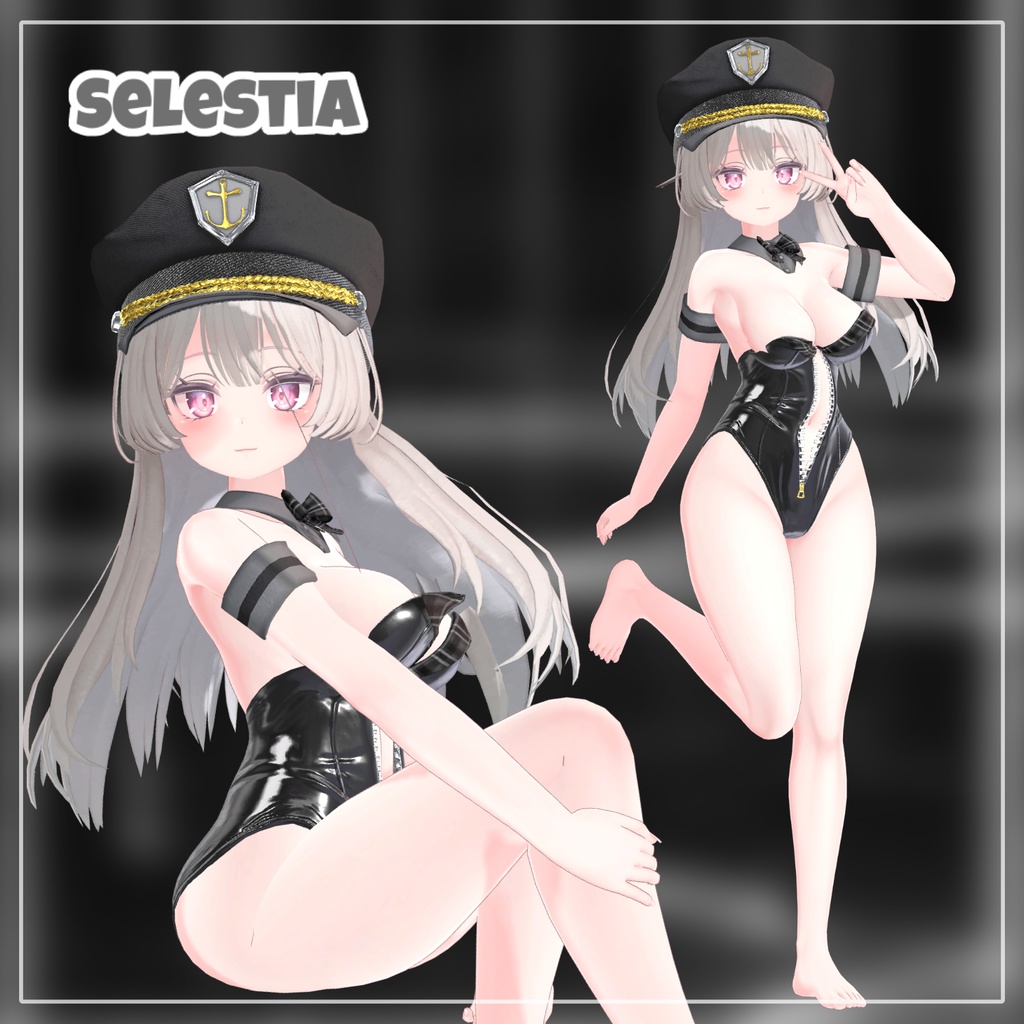 【Animation】【 4アバター対応】 Marine Bunny 【VRChat想定】