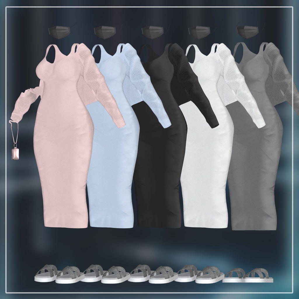 【Animation】【 6アバター対応】 Ultimate Dongtan 【VRChat想定】