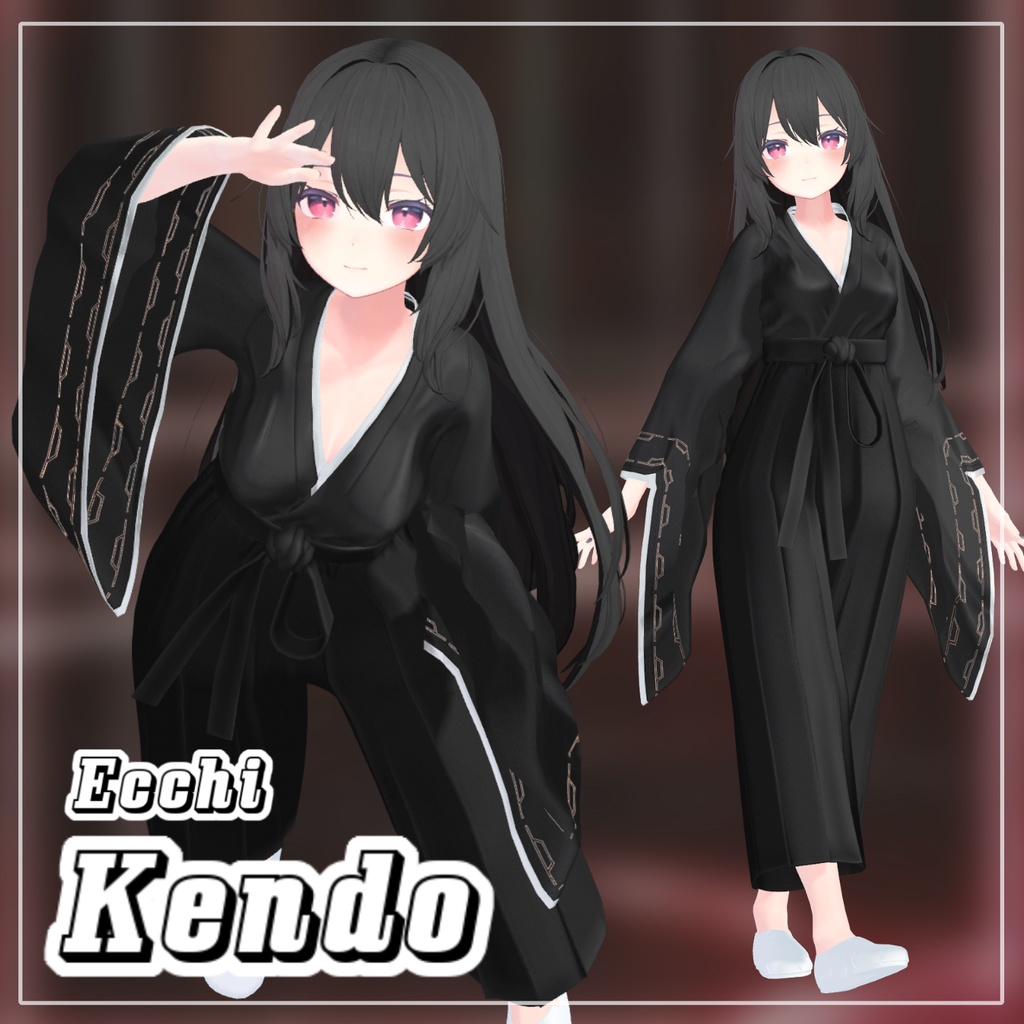 【Animation】【PB】【 4アバター対応】 Ecchi Kendo