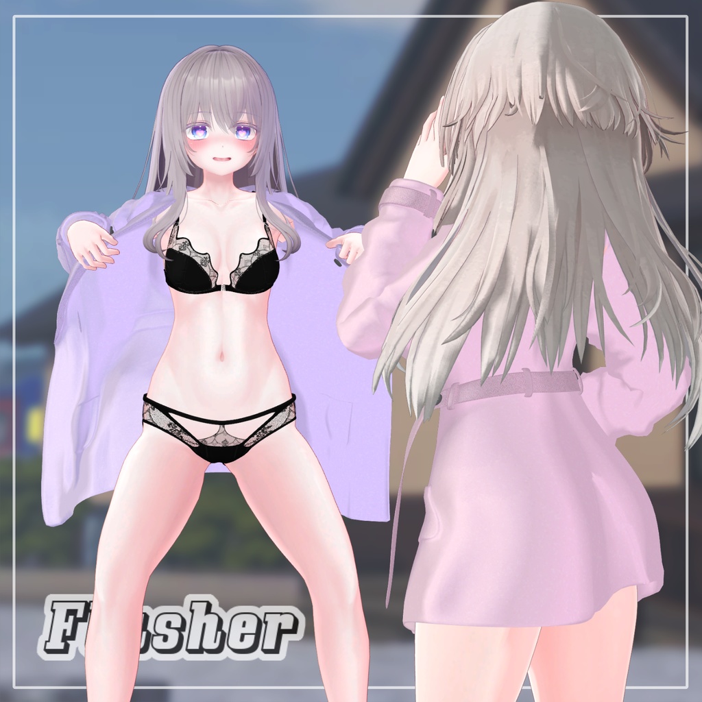 【PB】【 4アバター対応】 Flasher 【VRChat想定】