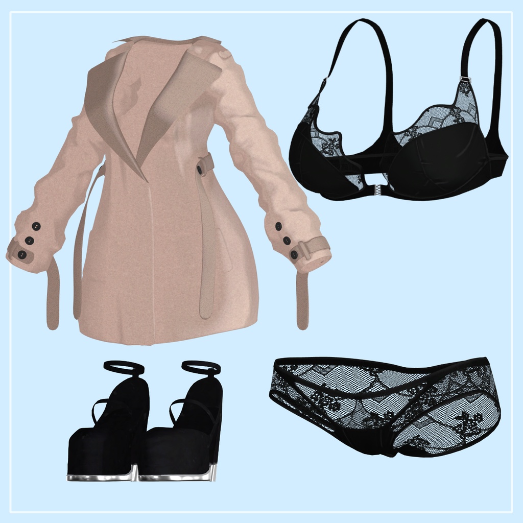 【PB】【 4アバター対応】 Flasher 【VRChat想定】