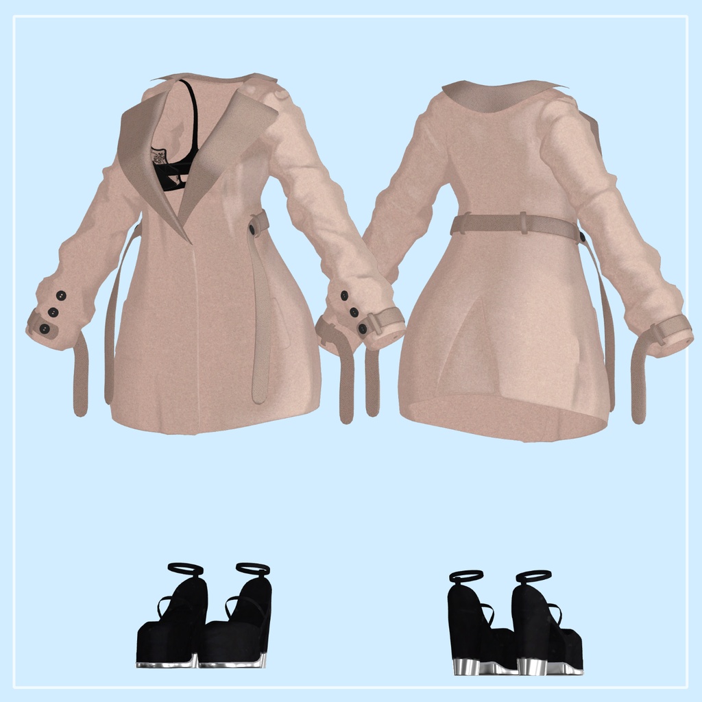 【PB】【 4アバター対応】 Flasher 【VRChat想定】