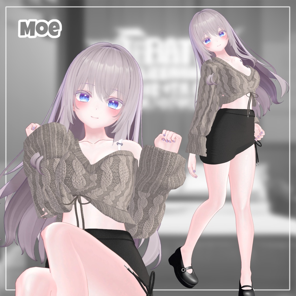 【Animation】【 3アバター対応】 Urban Cozy 【VRChat想定】