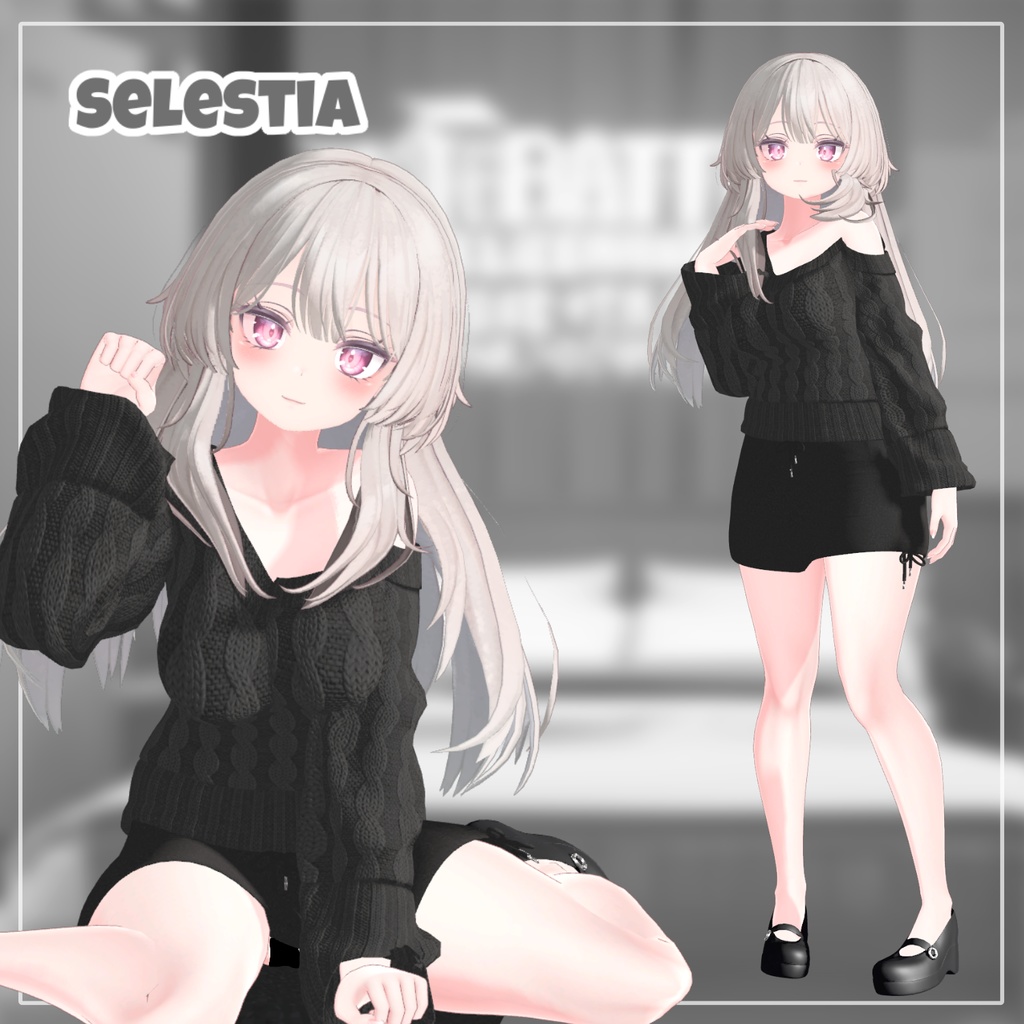 【Animation】【 3アバター対応】 Urban Cozy 【VRChat想定】