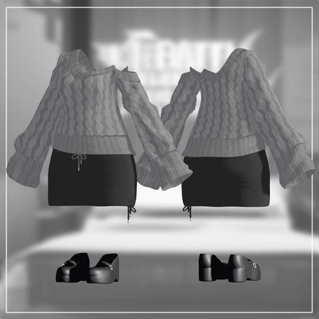 【Animation】【 3アバター対応】 Urban Cozy 【VRChat想定】