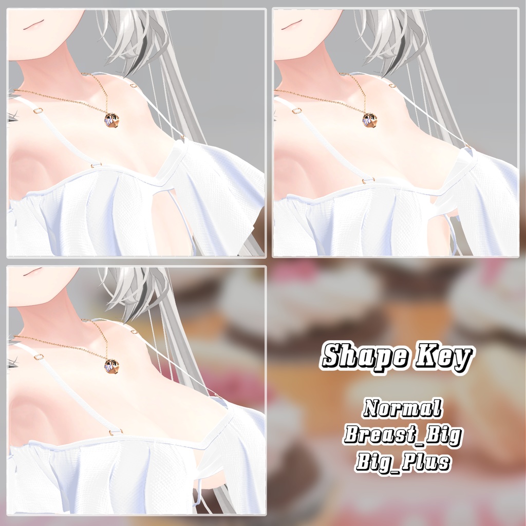 【Animation】【 9アバター対応】 Overay Bikini 【VRChat想定】