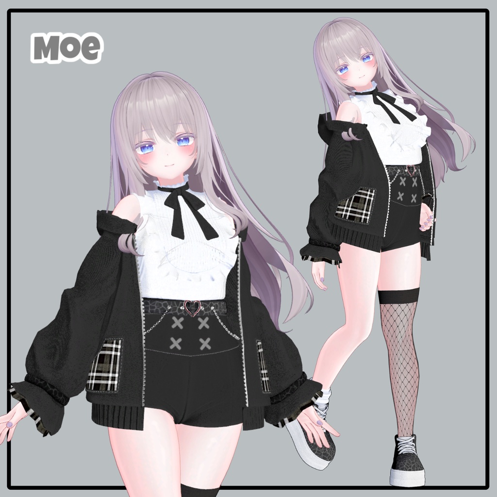 【Animation】【 6アバター対応】 Bonnet 【VRChat想定】