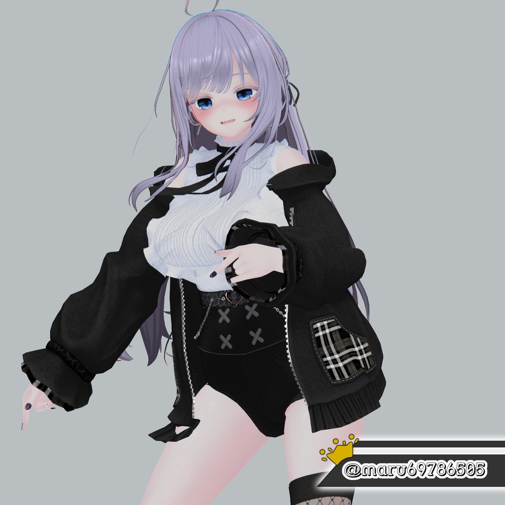 【Animation】【 6アバター対応】 Bonnet 【VRChat想定】