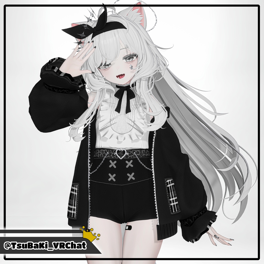 【Animation】【 6アバター対応】 Bonnet 【VRChat想定】